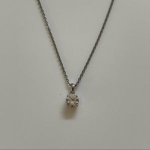 Beautiful 925 pendant on a stainless steel chain 20” Delicate and elegant silver